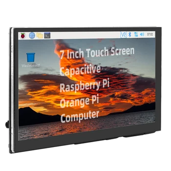 7 Collu Touch Screen Aveņu Pi LCD HDMI saderīgās Apelsīnu Pi Jetson Nano Datoru Sekundārā Monitora Ekrānu